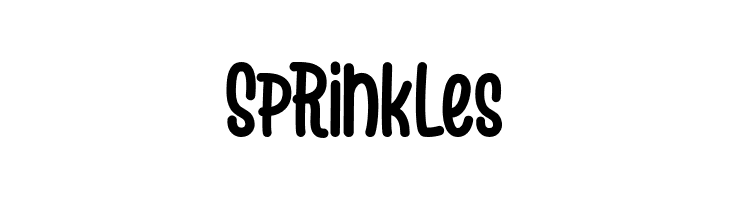 Sprinkles  Скачать бесплатные шрифты