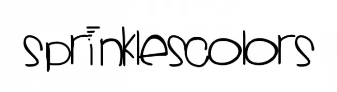 Sprinklescolors  تنزيل الخطوط