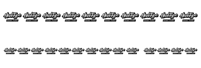 Sprint Race Demo Font OTHER CHARS