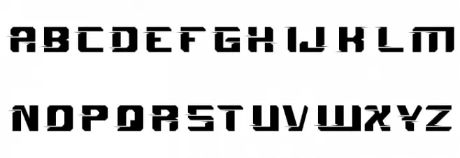 Sprint Race Demo Schriftart Groß