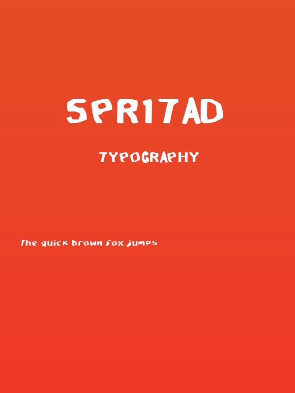 Spritad Poster
