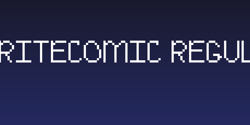 SpriteComic Regular Social Header