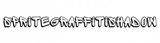 SpriteGraffitiShadow  font caratteri gratis