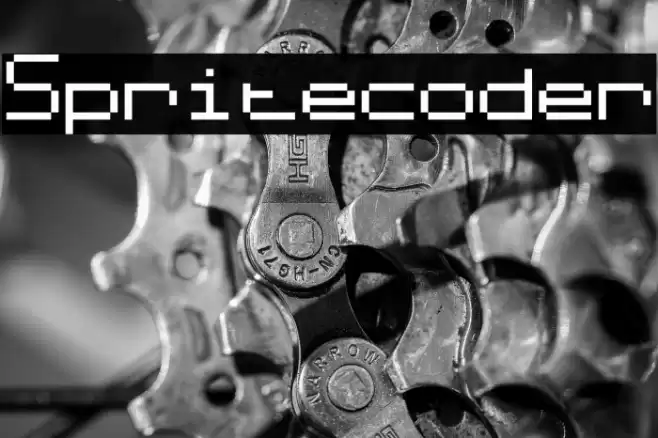 Spritecoder Font examples