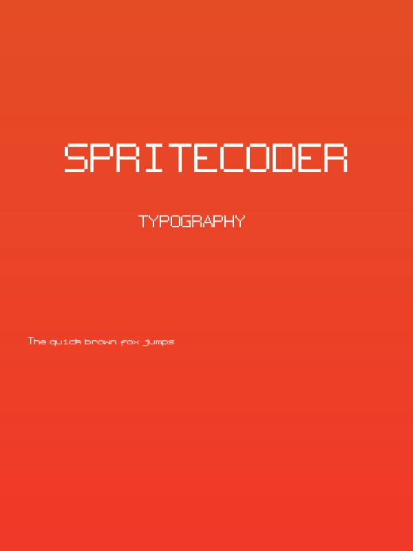 Spritecoder Poster