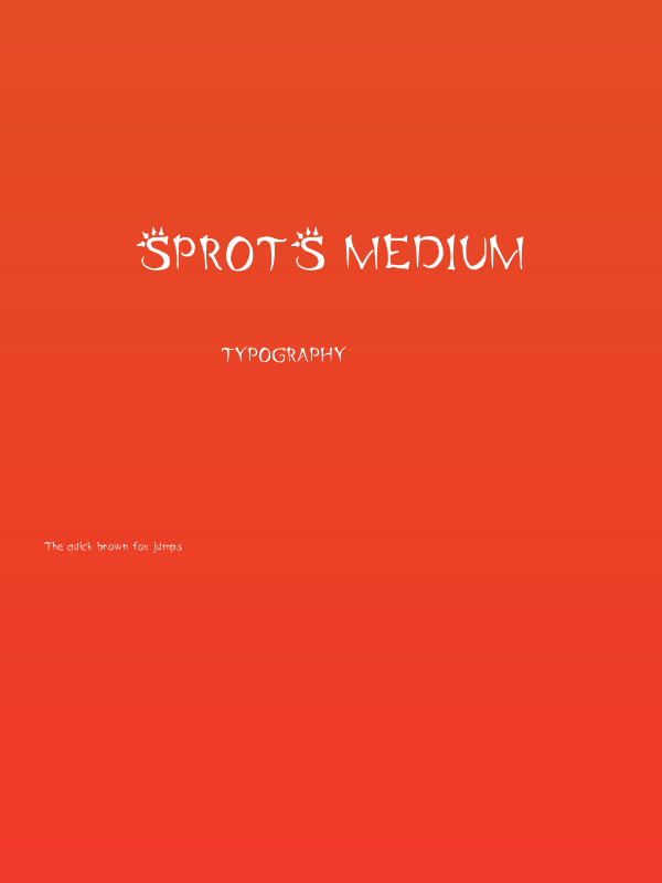 Sprots Medium Poster