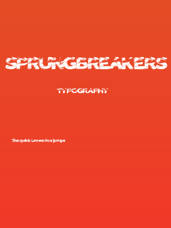 SprungBreakers Poster