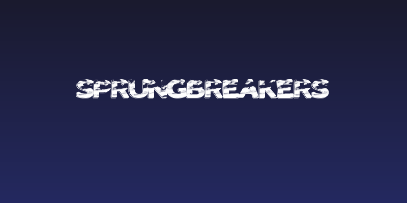 SprungBreakers Social Header