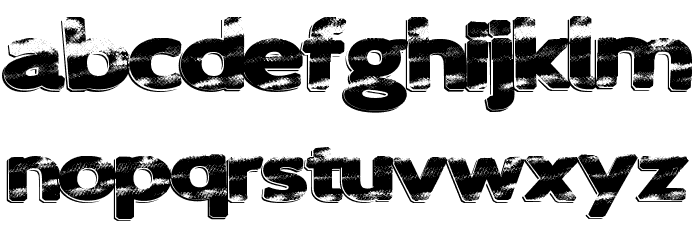 SprungBreakers Font LOWERCASE