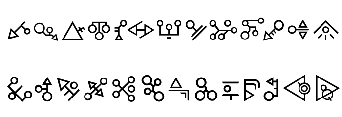 Sprykski Font LOWERCASE