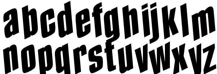 Spund Font LOWERCASE