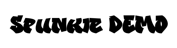 Spunkie DEMO Caratteri