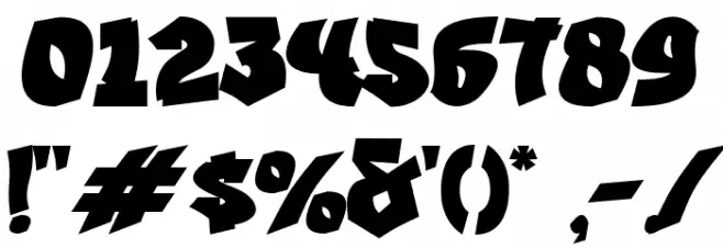 Spunkie DEMO Font OTHER CHARS