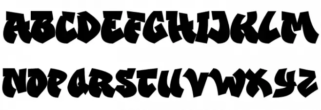 Spunkie DEMO फ़ॉन्ट अपरकेस