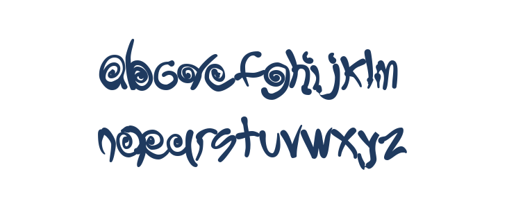 Spurly Curly Lowercase