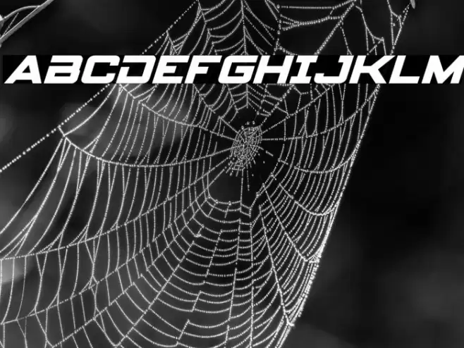 Spy Agency Bold Italic Font examples