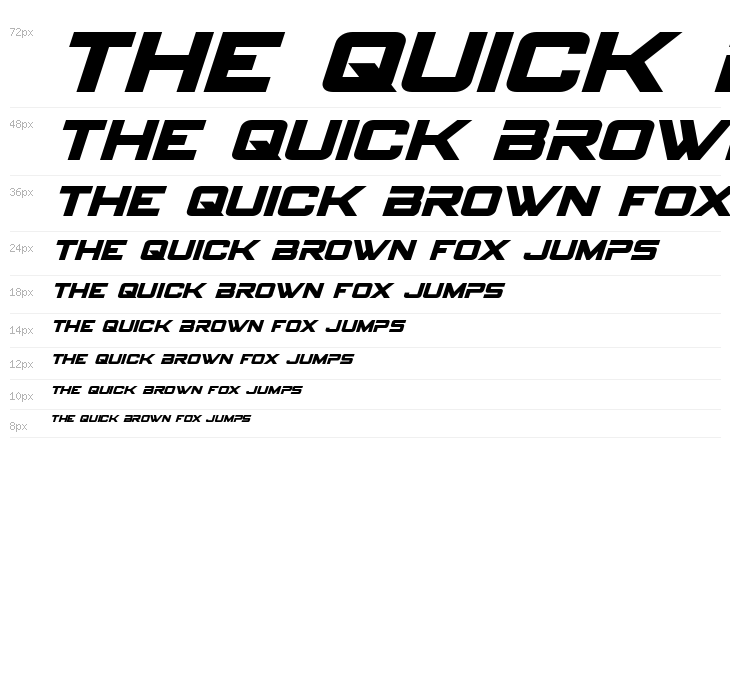 Spy Agency Bold Italic Waterfall