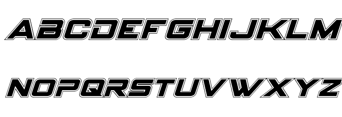 Spy Agency College Italic Font LOWERCASE