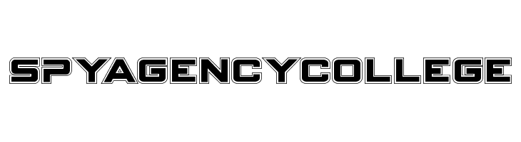Spy Agency College  Free Fonts Download