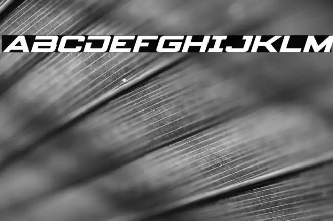 Spy Agency Expanded Italic Font examples