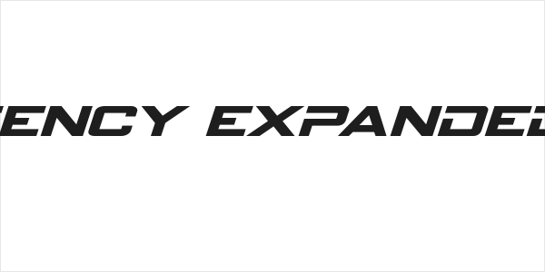 Spy Agency Expanded Italic Logo