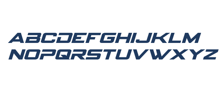 Spy Agency Expanded Italic Lowercase