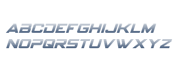 Spy Agency Gradient Italic Lowercase