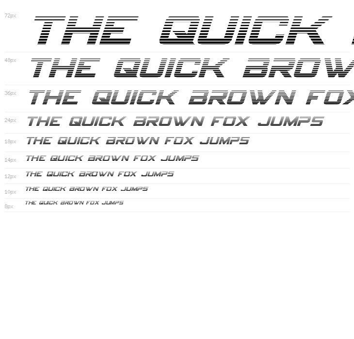 Spy Agency Gradient Italic Waterfall