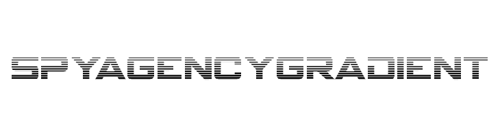 Spy Agency Gradient  Frei Schriftart Herunterladen