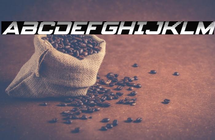 Spy Agency Halftone Italic Example 1