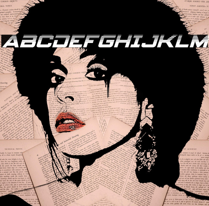 Spy Agency Halftone Italic Example 2