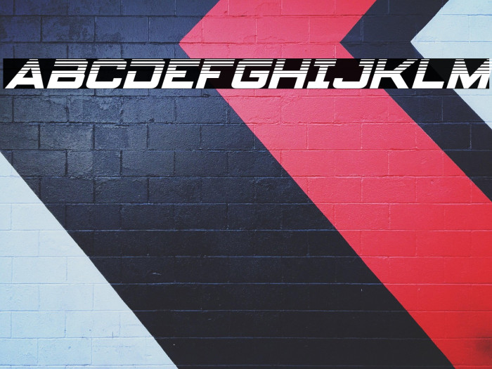 Spy Agency Halftone Italic Example 3