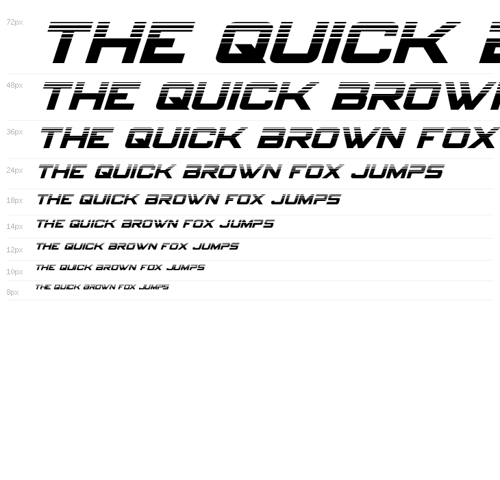 Spy Agency Halftone Italic Waterfall