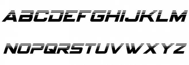 Spy Agency Halftone Italic Schriftart Kleinbuchstaben