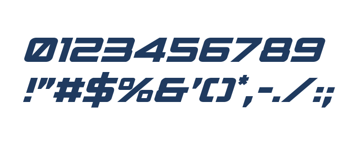 Spy Agency Italic Other Characters