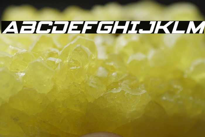 Spy Agency Italic Example 3