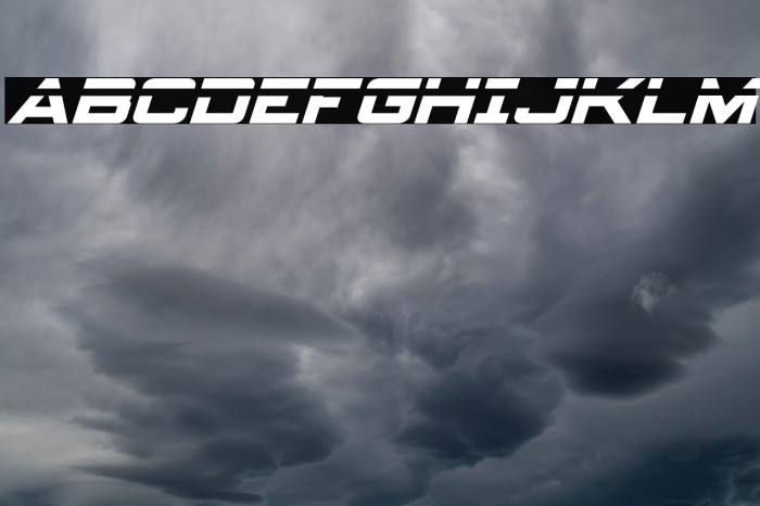 Spy Agency Laser Italic Example 1