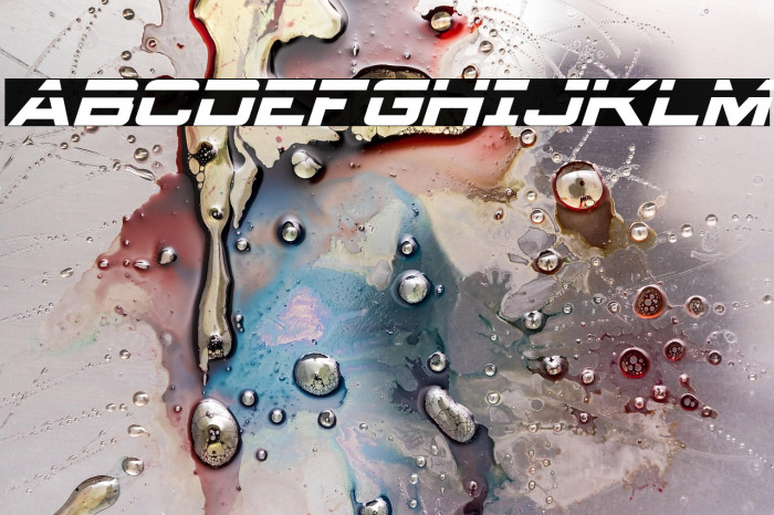 Spy Agency Laser Italic Example 2