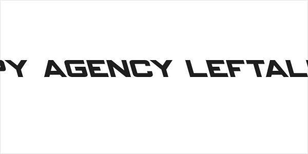 Spy Agency Leftalic Logo