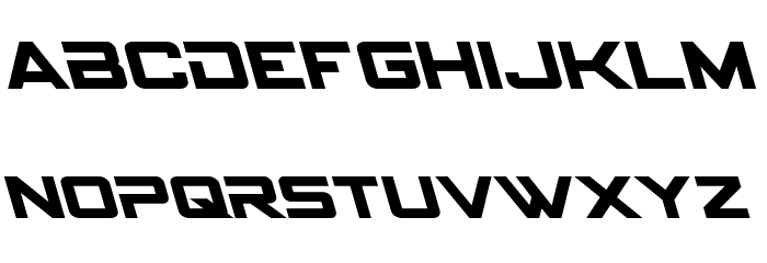 Spy Agency Leftalic Font LOWERCASE