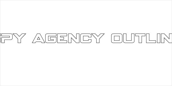 Spy Agency Outline Logo