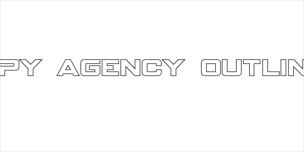 Spy Agency Outline Logo