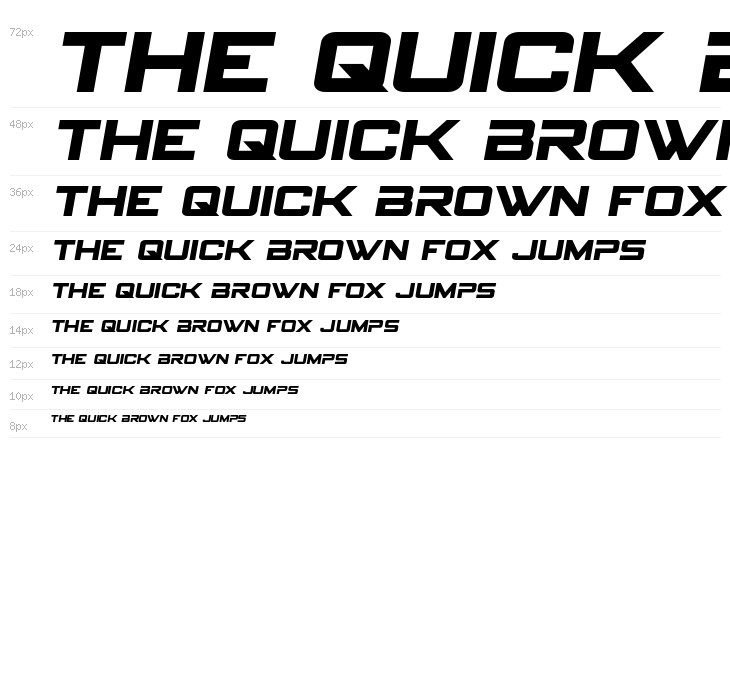 Spy Agency Semi-Italic Waterfall