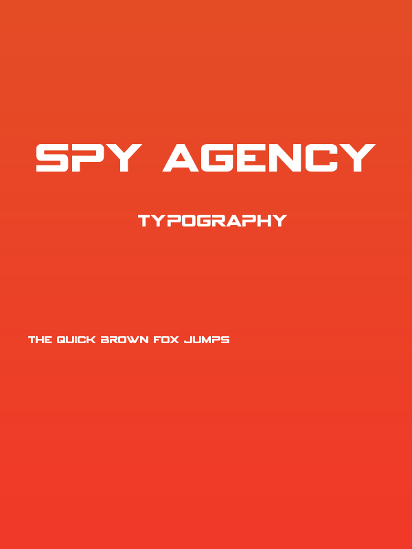 Spy Agency Poster