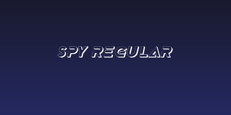 Spy Regular Social Header