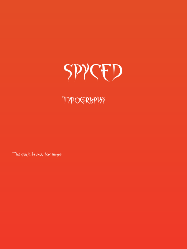 Spyced Poster