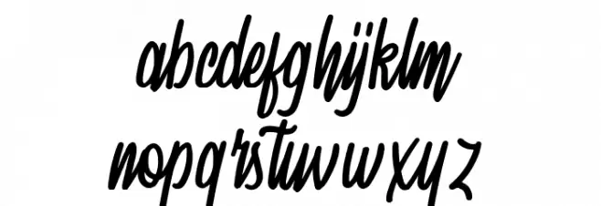 SpydollsDemo Schriftart Kleinbuchstaben