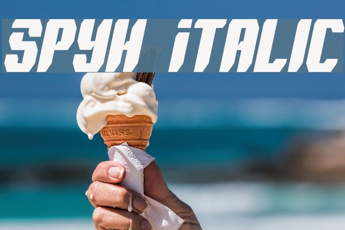 Spyh Italic Example 1