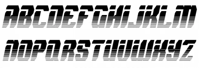 Spyh Vent Italic Polices MAJUSCULES