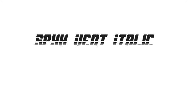 Spyh Vent Italic Logo